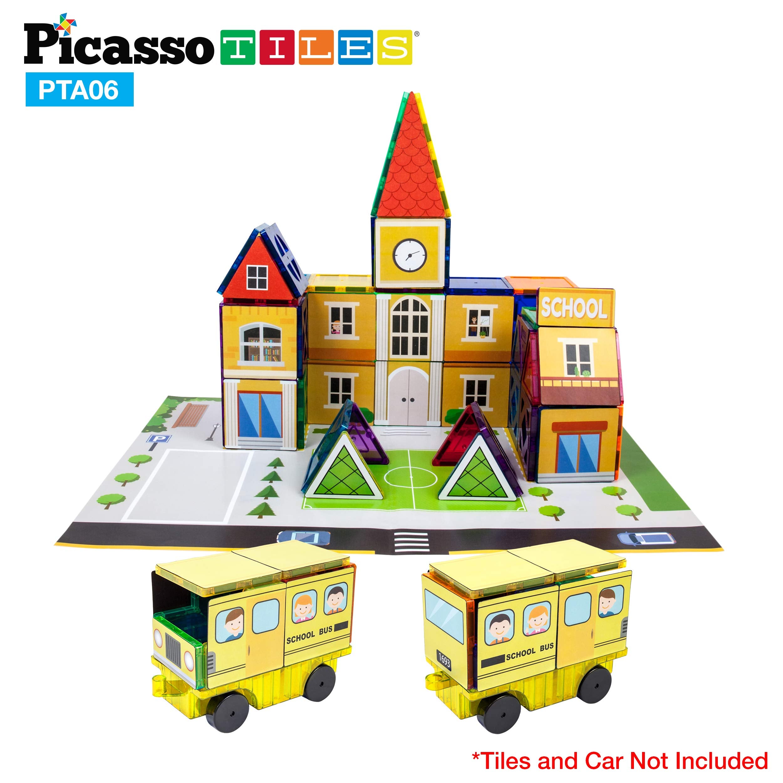 PicassoTiles 3-in-1 standalone play encouraging creative builds