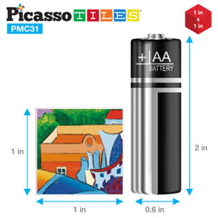 PicassoTiles BPA-free ABS blocks ensure safe, durable play.