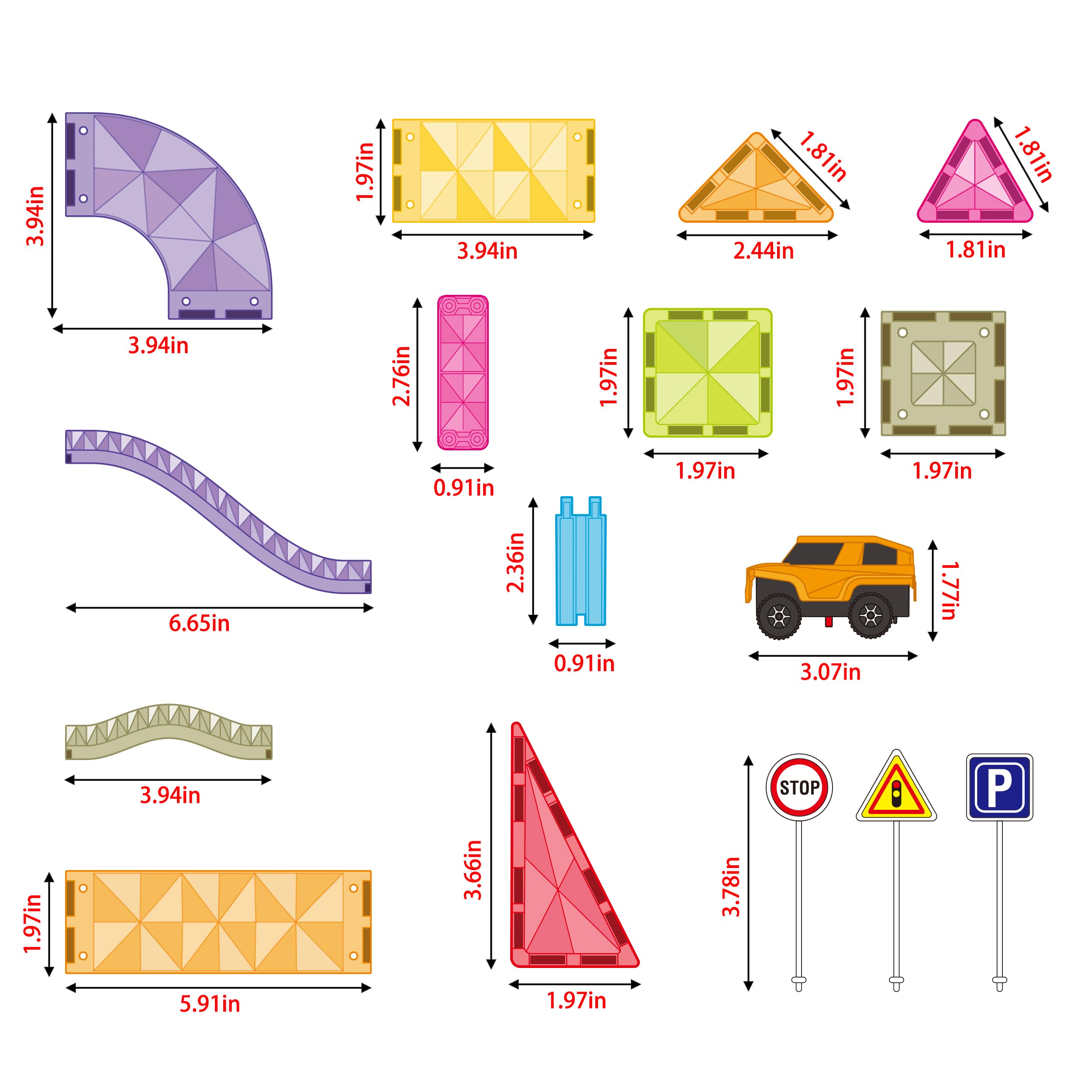 PicassoTiles battery-powered race cars add fast action and tactile control to playtime.