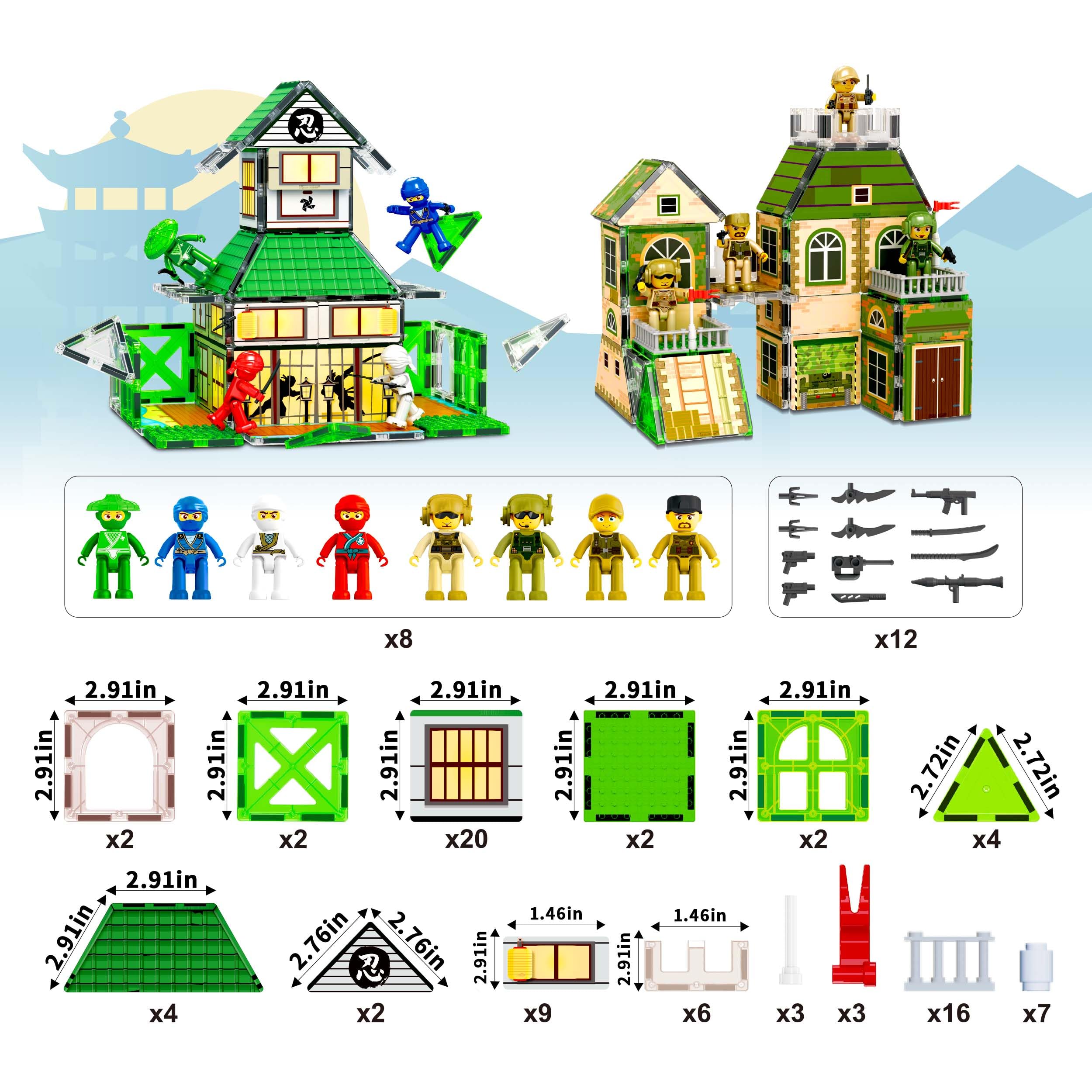 PicassoTiles BPA-free ABS plastic ensures safe play