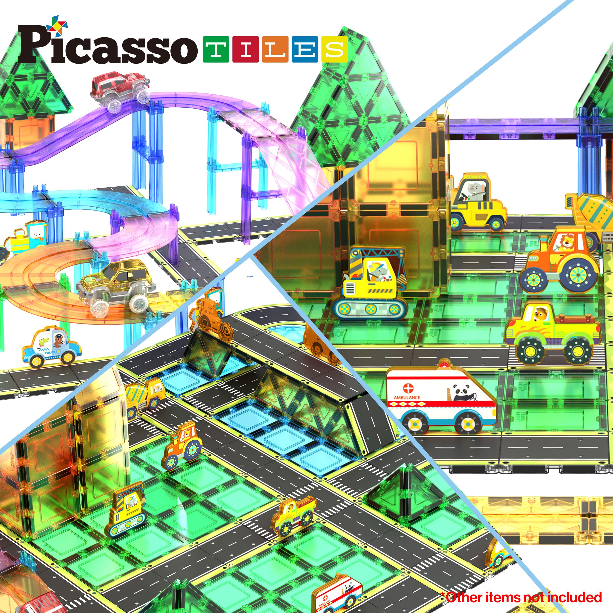 PicassoTiles BPA-free, durable materials ensure safe, lasting play sessions.