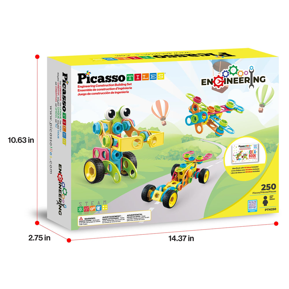 PicassoTiles BPA-free materials reassure safe play while building confidence