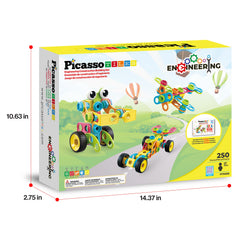 PicassoTiles BPA-free materials reassure safe play while building confidence