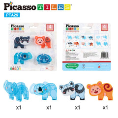 PicassoTiles BPA-free and non-toxic materials ensure safe children's construction play.