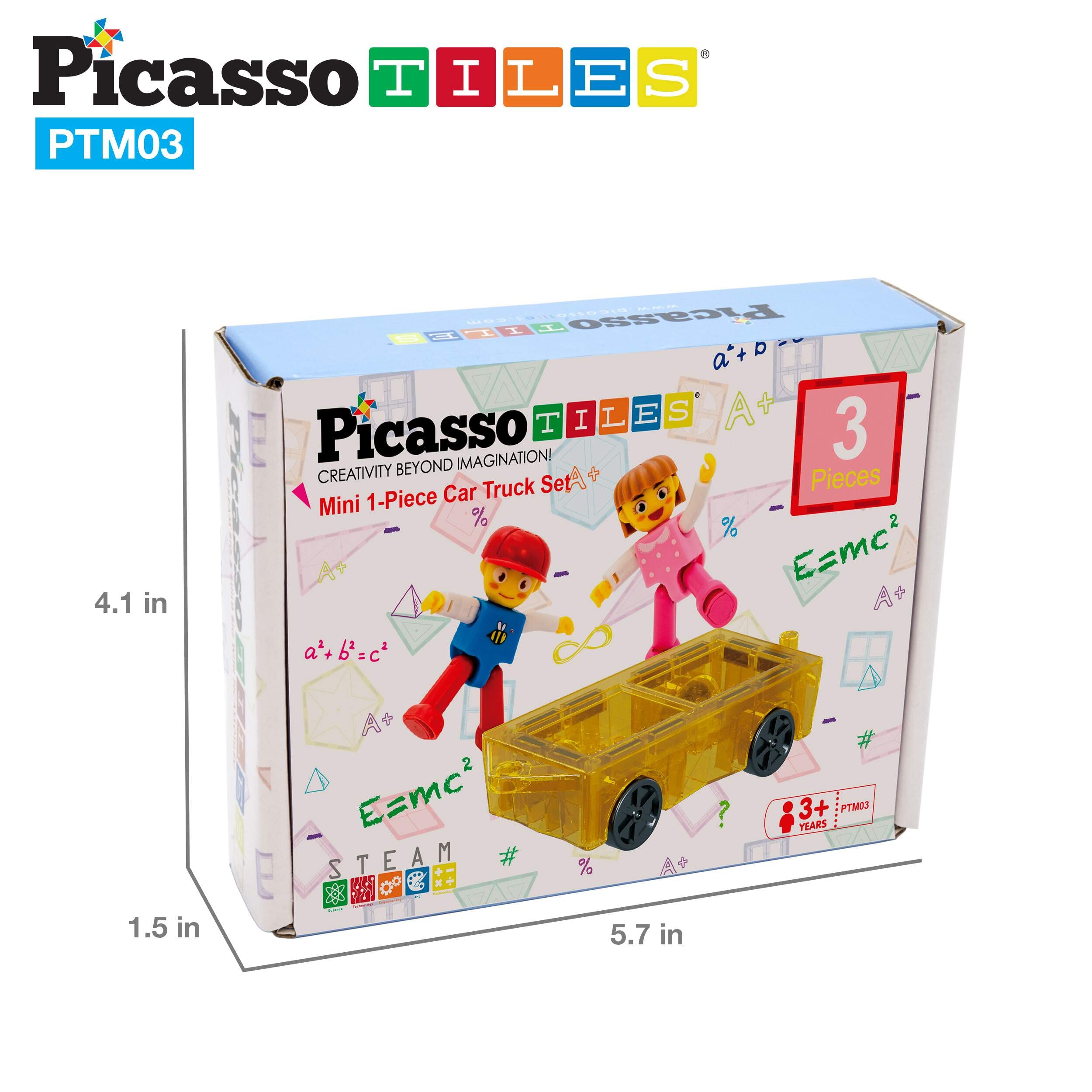 PicassoTiles BPA-free non-toxic materials ensure safe hands-on fun