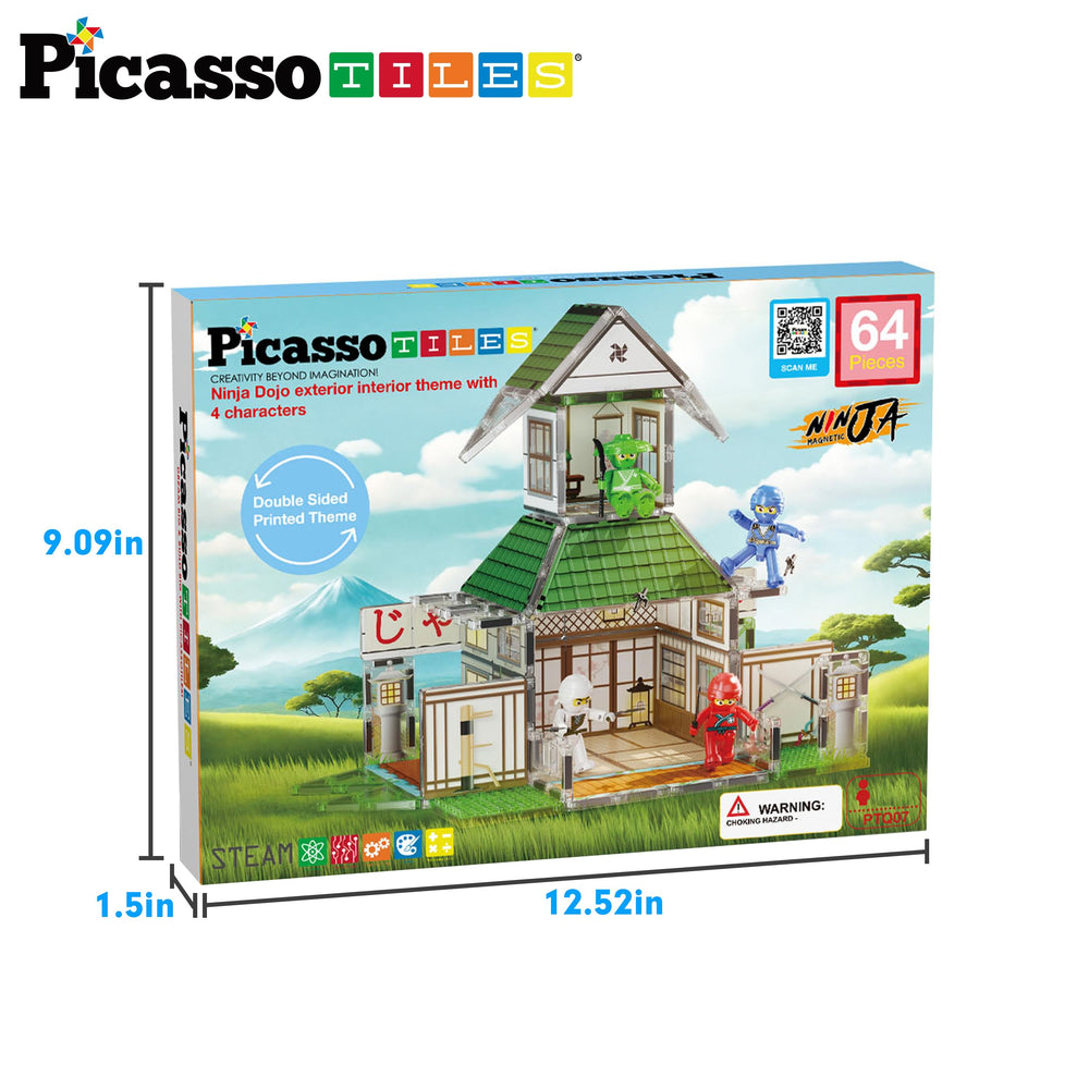 PicassoTiles BPA-free Non-toxic Tiles for safe play.