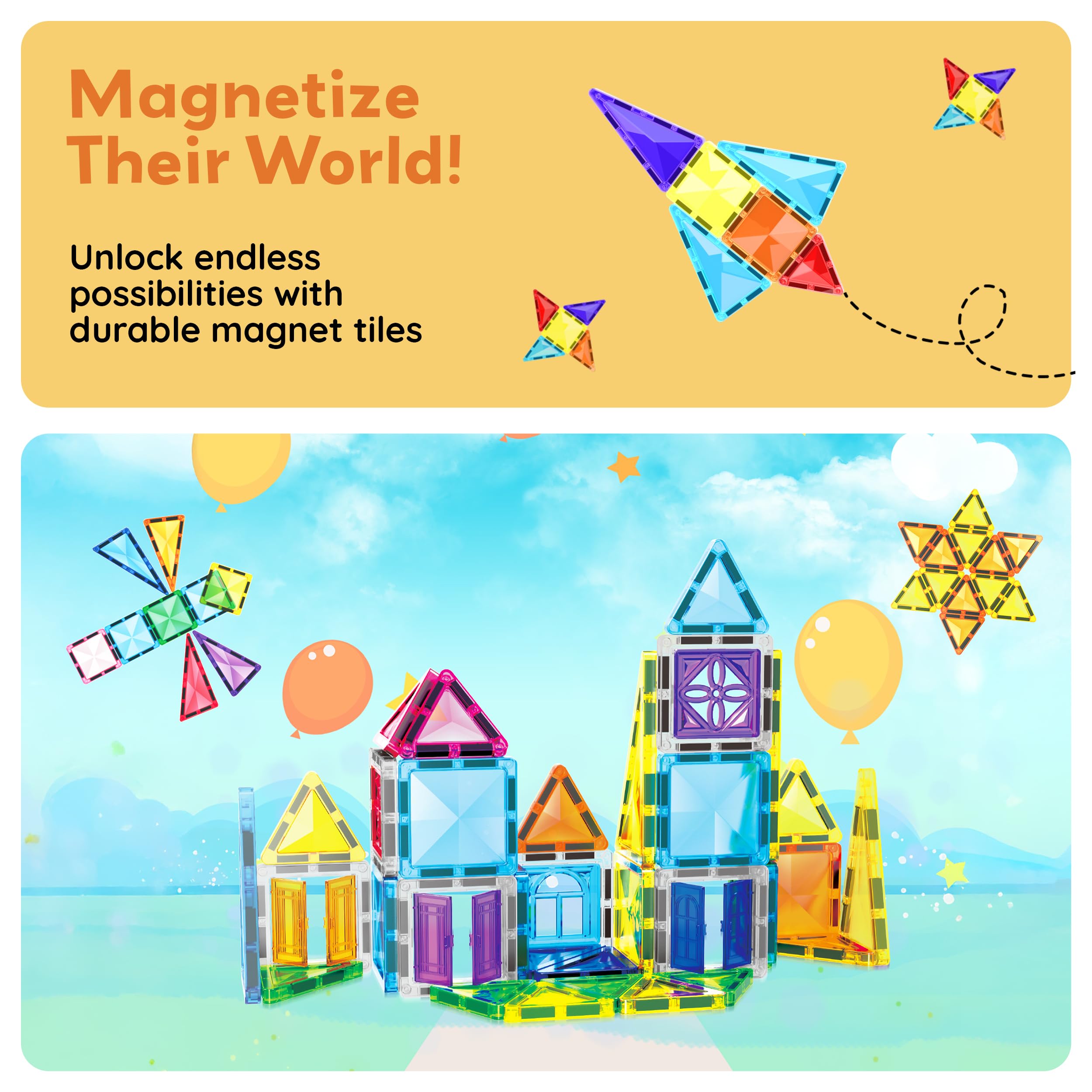 PicassoTiles BPA-free and non-toxic tiles supporting safe exploration