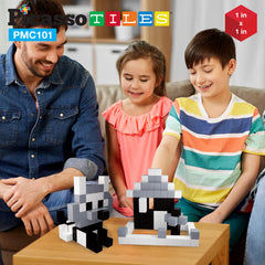 PicassoTiles ideabook offers 53 designs to spark creative building sessions.