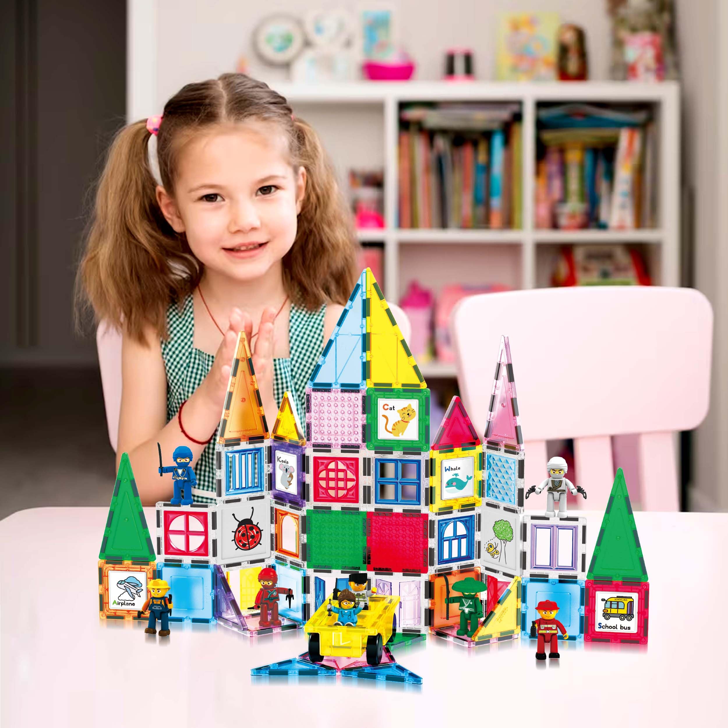 PicassoTiles car base highlights versatile tracks for road trips and creative builds
