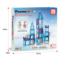PicassoTiles castle-city-builds showcase versatile play across rooms.