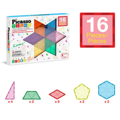 PicassoTiles color-shape-number-learning supports color and geometry recognition through play.