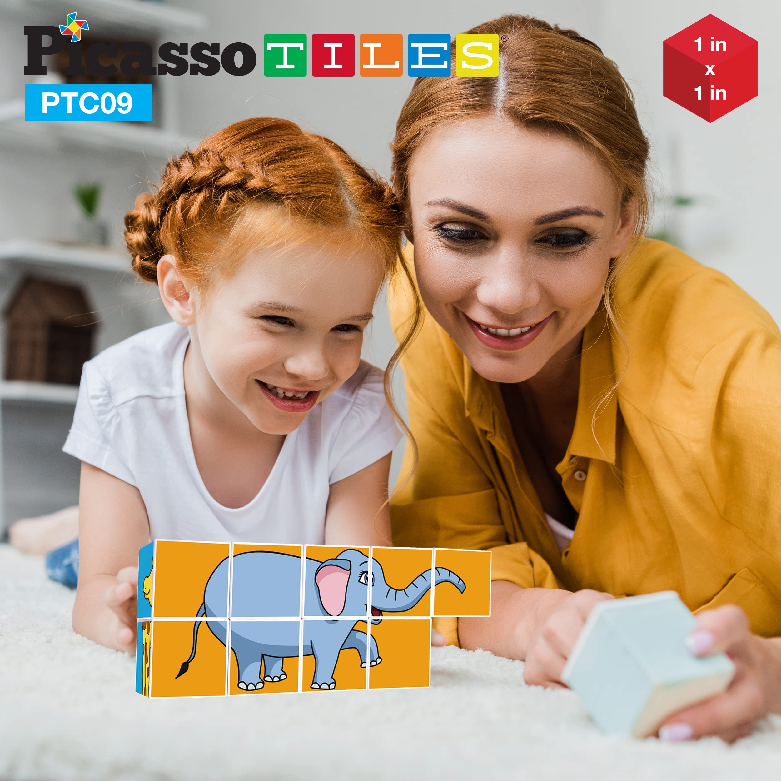 PicassoTiles colorful building tiles fuel collaborative building and STEM exploration.