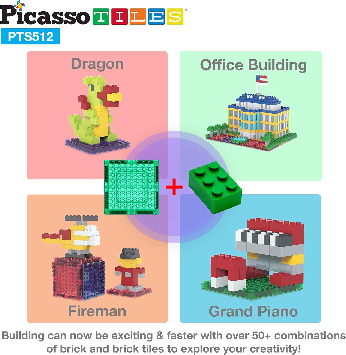 PicassoTiles builds bridges and castles with colorful blocks
