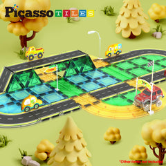 PicassoTiles creative city-build play sparks storytelling and architectural thinking.