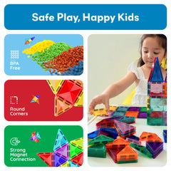 PicassoTiles diamond mini tiles classroom-ready for group activities