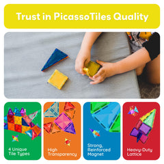PicassoTiles diamond mini tiles gift-pack ideal for birthdays
