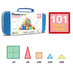 PicassoTiles educational builds support early STEM exploration through magnetism