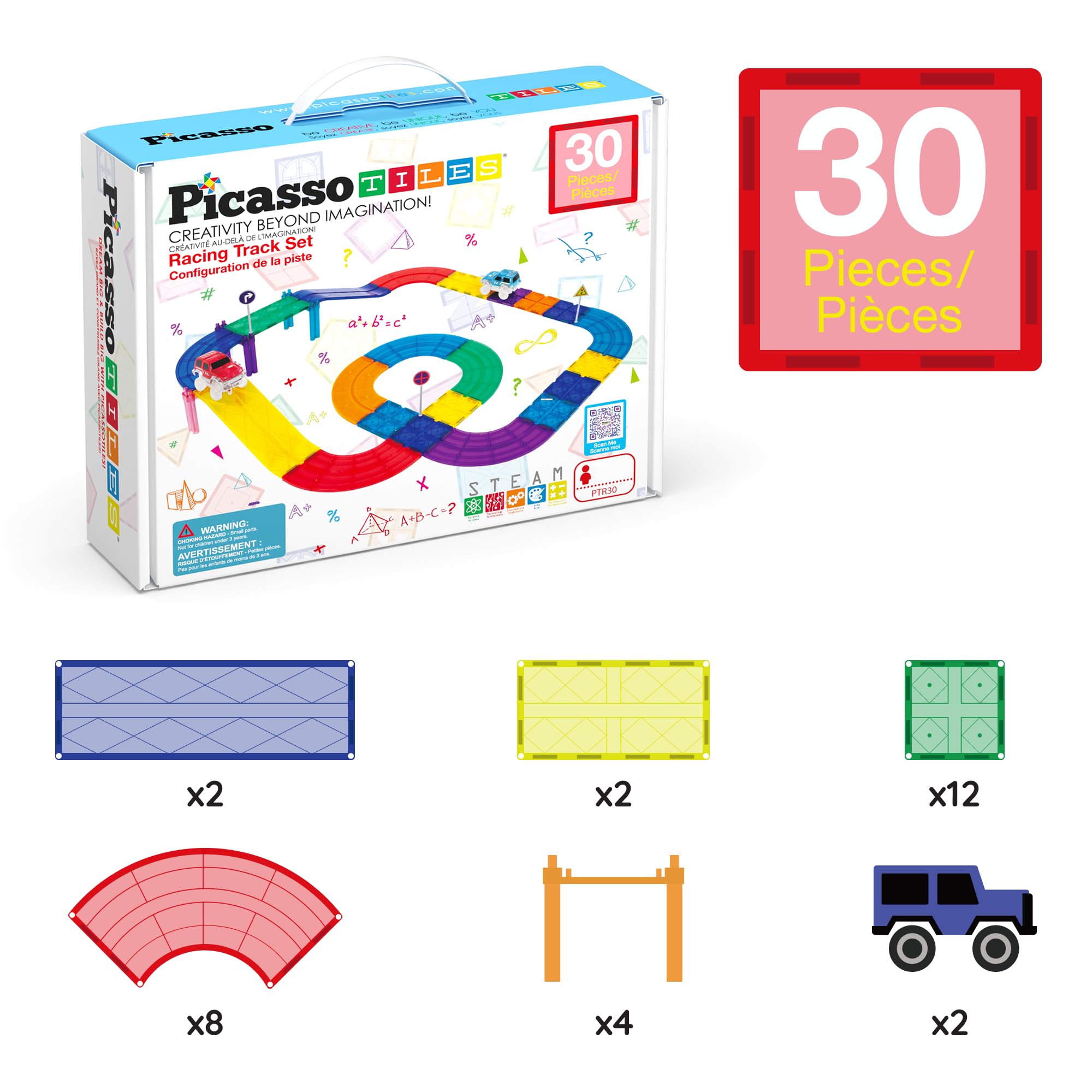 PicassoTiles educational play supports early engineering and imaginative storytelling.