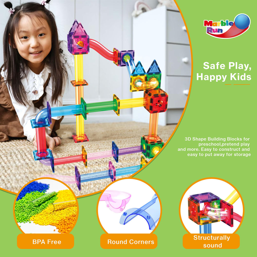 Expandable design allows mixing with other PicassoTiles sets for bigger builds.
