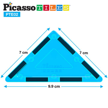 PicassoTiles educational playset sparks imagination while teaching geometry basics.
