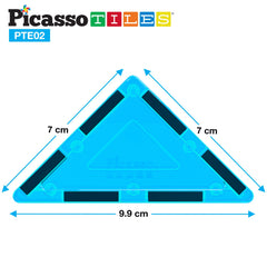 PicassoTiles educational playset sparks imagination while teaching geometry basics.