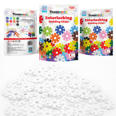 PicassoTiles family-friendly set supports bonding during collaborative building.