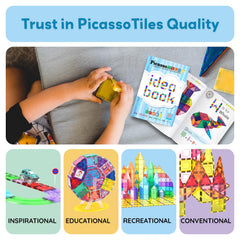 PicassoTiles family gift-ready design inspires shared play