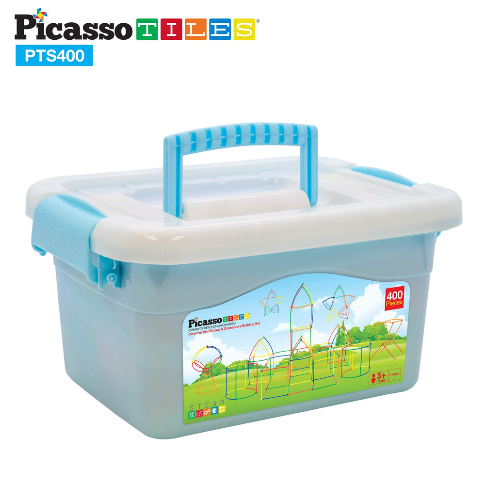 PicassoTiles family play; collaborative building fosters bonding and cooperation.