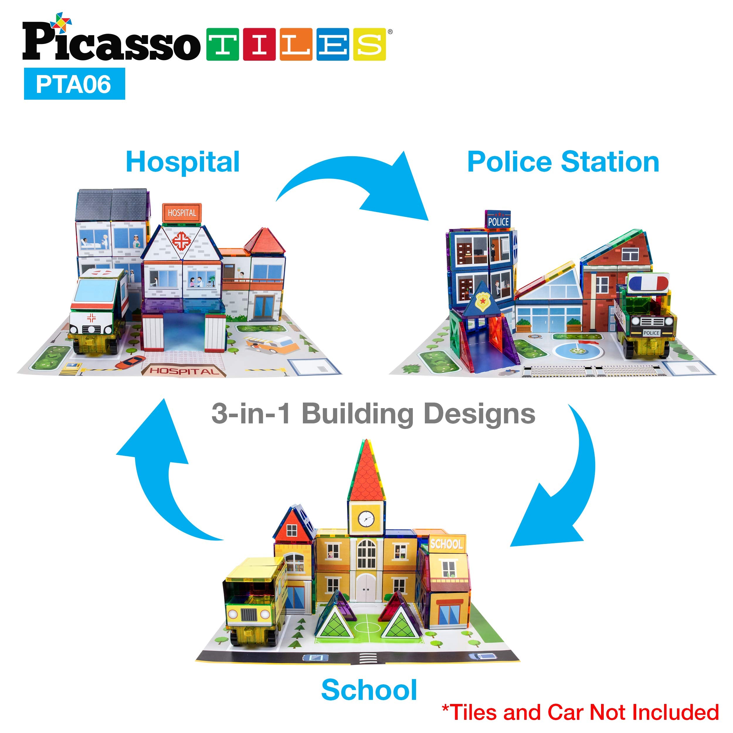 PicassoTiles family playtime fostering bonding through collaborative construction