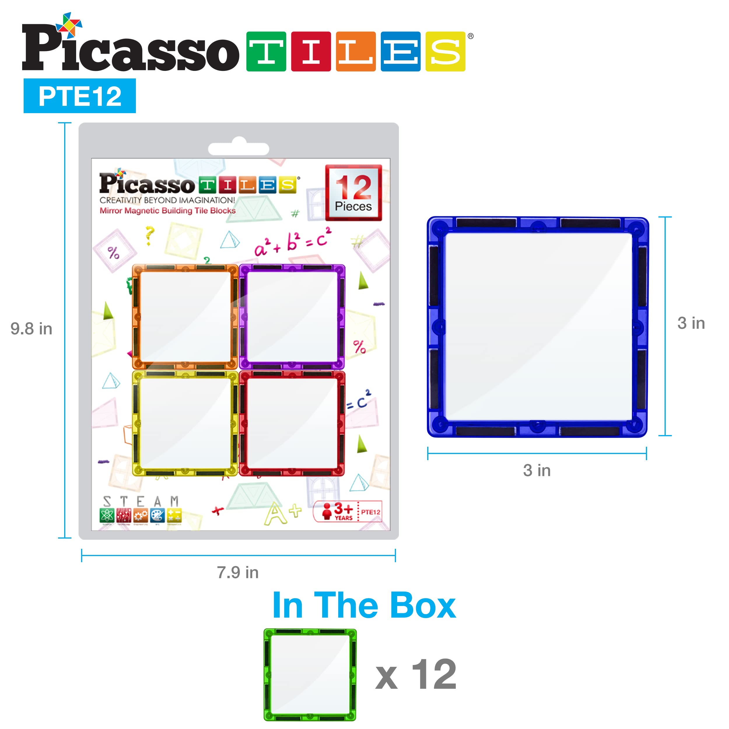 PicassoTiles fridge magnets showcase kid-made art for daily inspiration