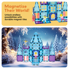PicassoTiles frost translucent tiles offer bright winter aesthetics.