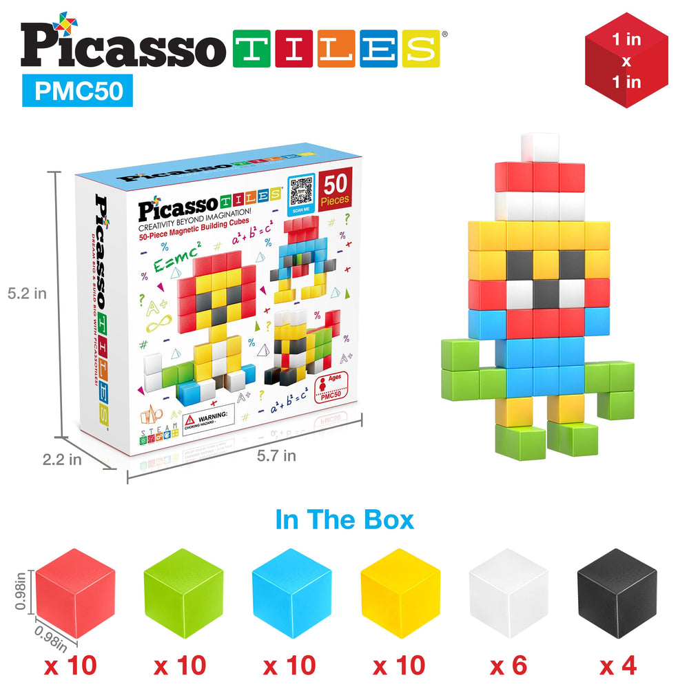 PicassoTiles supports group play and teamwork through shared construction challenges