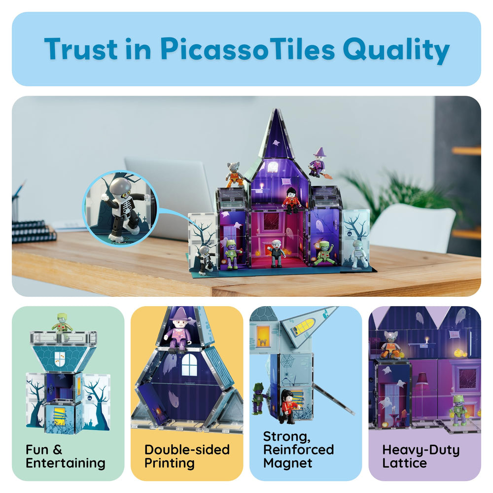 PicassoTiles portable and easy to rearrange for classroom or party setups.