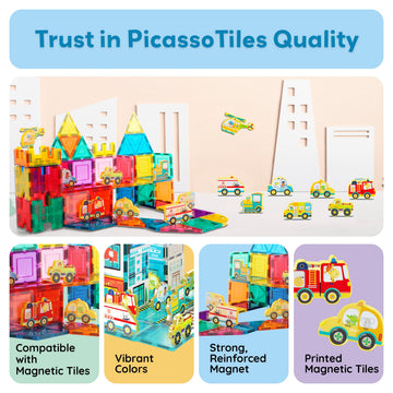 PicassoTiles helicopter magnetized for elevated perspectives in neighborhood builds.