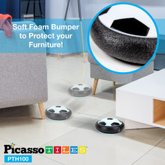Kids playing together with PicassoTiles Hoverball for group fun