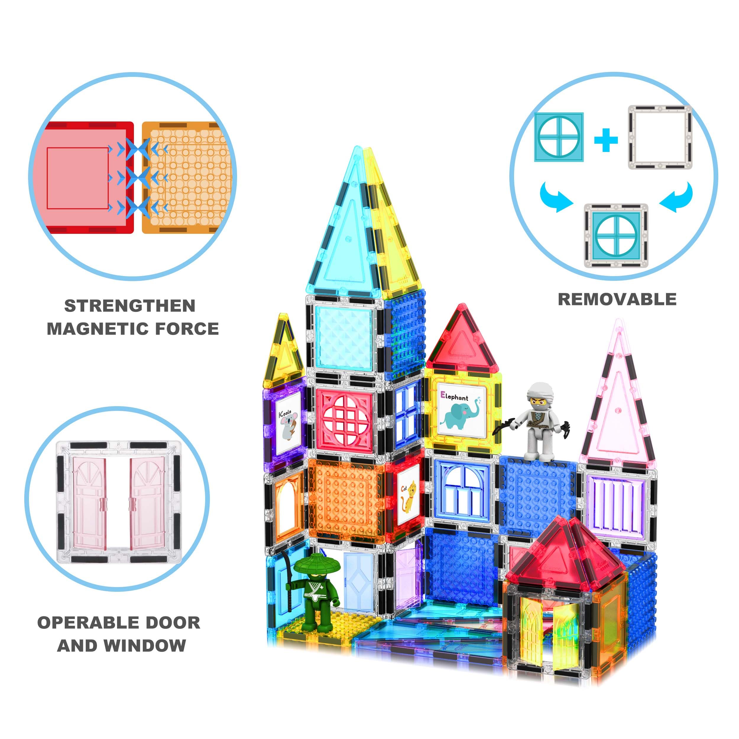 PicassoTiles idea book provides prompts to spark new builds