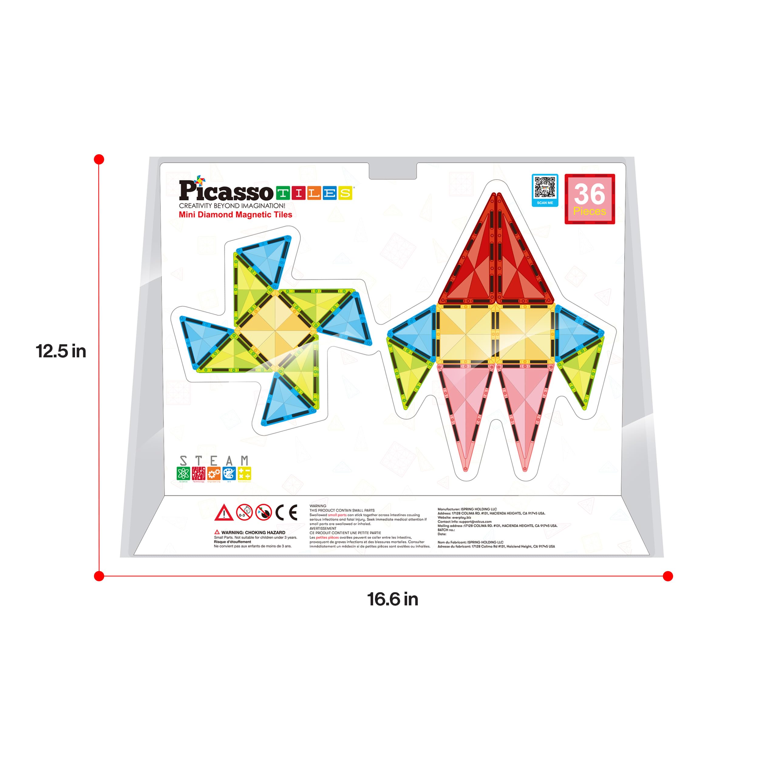 PicassoTiles imaginative-designs invite limitless, sensory-rich building experiences.