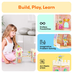 PicassoTiles ivy-walled panels add detail for vivid, story-driven construction