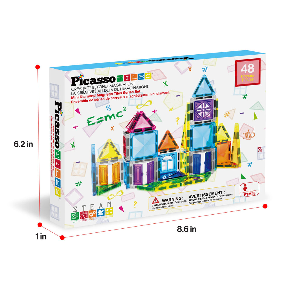 PicassoTiles kid-friendly design sparks creativity and imaginative construction sessions