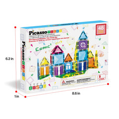 PicassoTiles kid-friendly design sparks creativity and imaginative construction sessions