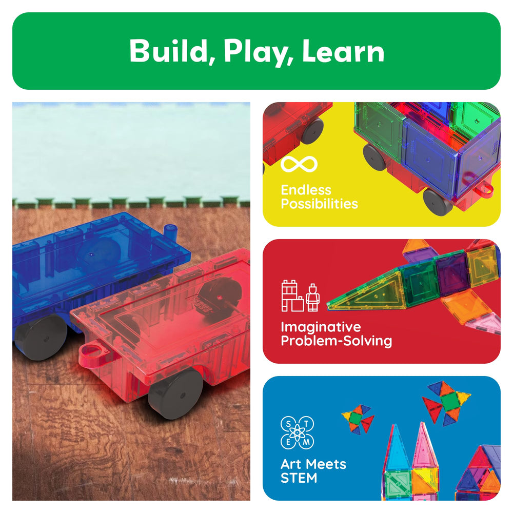PicassoTiles long bed truck design for versatile, expansive builds