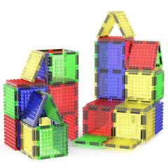 PicassoTiles magnetic brick tiles set for endless imaginative building and play.