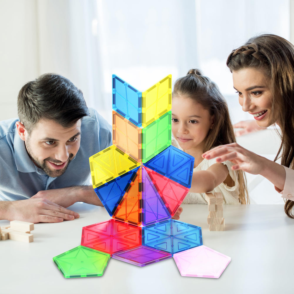 PicassoTiles magnetic-building-set invites hands-on exploration and creative problem solving.