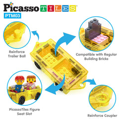 PicassoTiles mini diamond tiles compatibility supports creative expansion with other sets