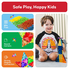 PicassoTiles Montessori-inspired playset for early learning
