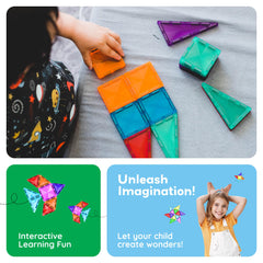 PicassoTiles Montessori-inspired playset encourages independent exploration and skill building