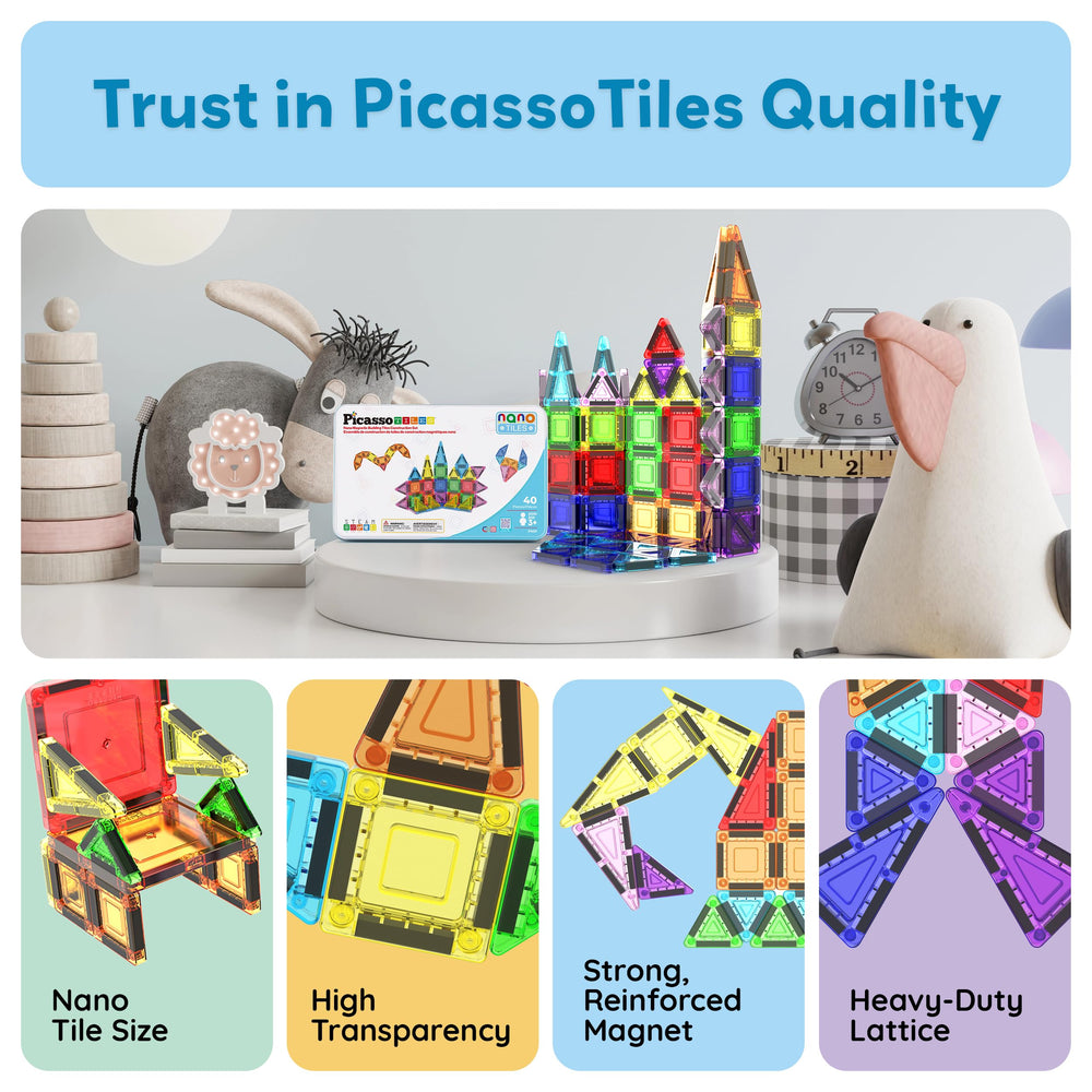 PicassoTiles Nano compatible sets expand build options