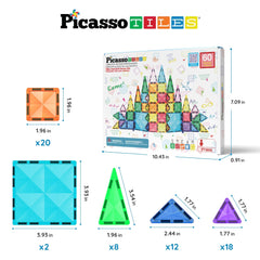 PicassoTiles on-the-go creative play for ages 3+