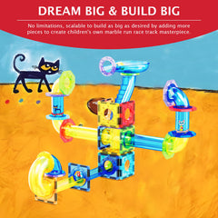 PicassoTiles Pete the Cat colorful marbles spark visual play