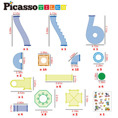PicassoTiles Pete the Cat stickers personalize each setup